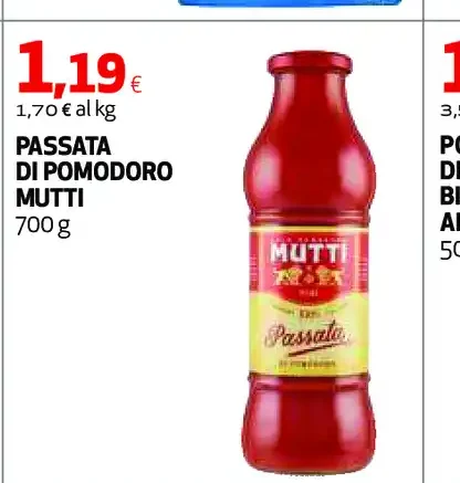 Passata di pomodoro Mutti