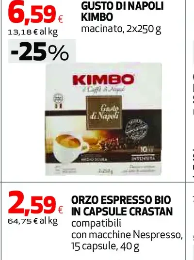 Caffè macinato
