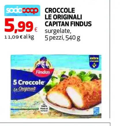 Croccole originali Capitan Findus
