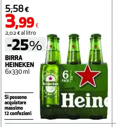Birra Heineken