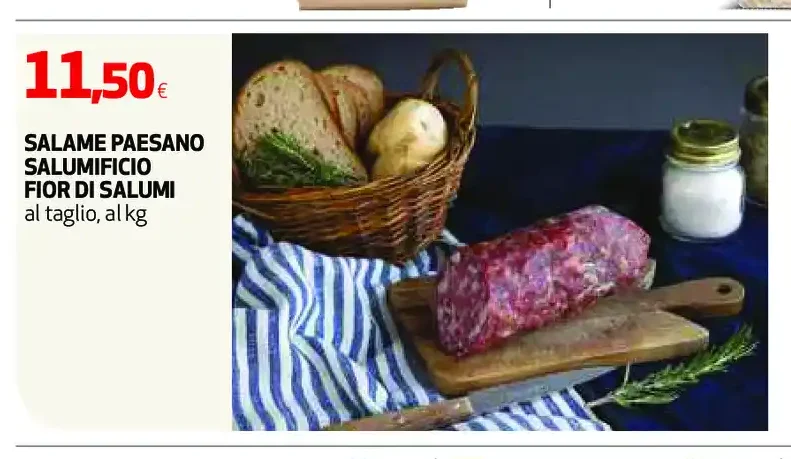 Salame Paesano Salumificio Fior di Salumi
