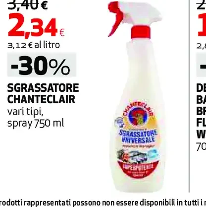 Sgrassatore Chanteclair