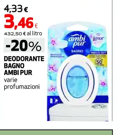 Deodorante bagno Ambi Pur