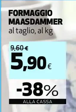 Formaggio Maasdammer