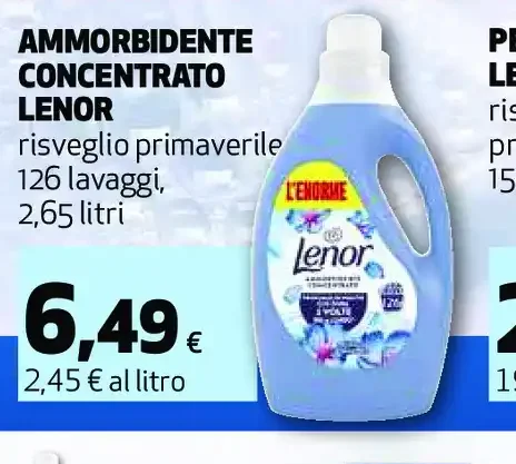 Ammorbidente concentrato Lenor