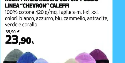 Accappatoio adulto con cappuccio