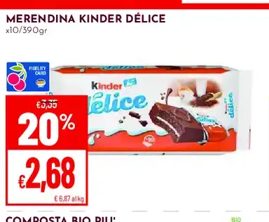 Merendina Kinder Delice