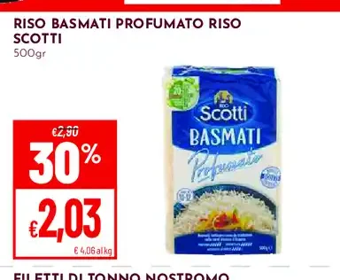 Riso basmati profumato Scotti