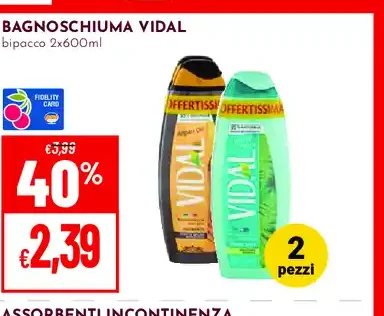 Bagnoschiuma Vidal