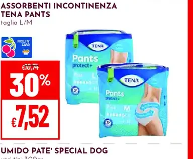Assorbenti incontinenza Tena Pants