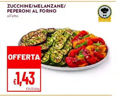 Zucchine melanzane peperoni al forno