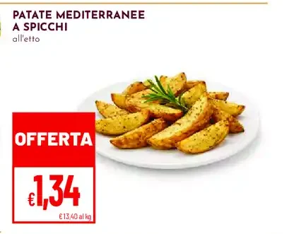 Patate mediterranee a spicchi