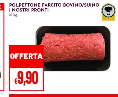 Polpettone farcito bovino/suino I nostri pronti