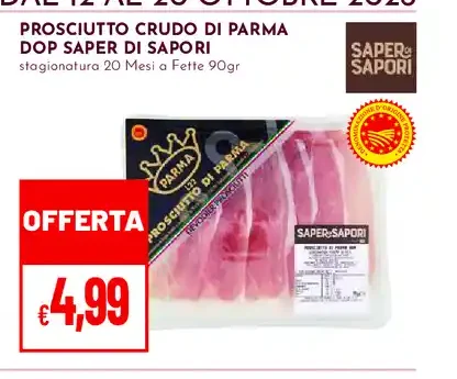 Prosciutto crudo di Parma DOP Saper di Sapori