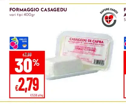 Formaggio Casagedu