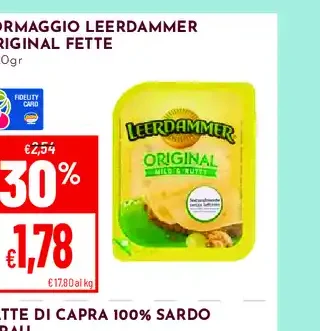Formaggio Leerdammer Original Fette