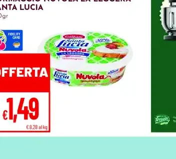 Formaggio Nuvola La Leggera Santa Lucia