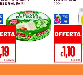 Formaggino Crema Belpaese Galbani