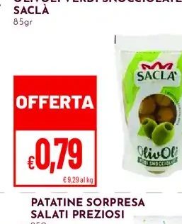 Olive verdi snocciolate Saclà