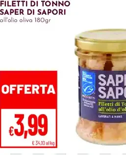 Filetti di tonno Saper di Sapori