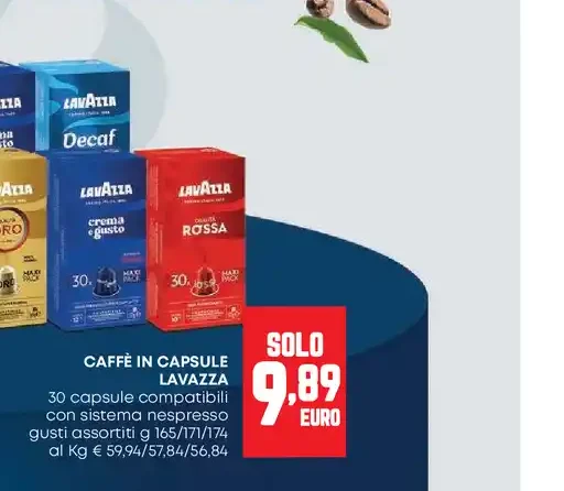 Caffè in capsule Lavazza