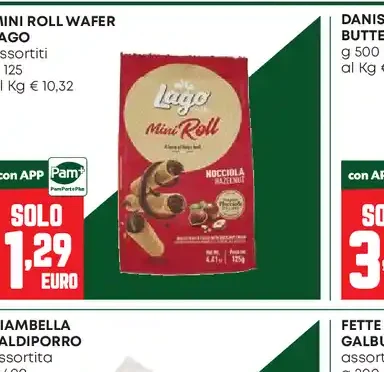 Mini roll wafer Lago