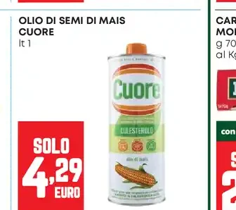 Olio di semi di mais Cuore