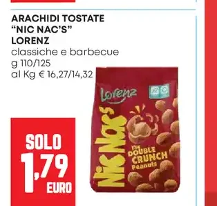 Arachidi tostate Nic Nac's Lorenz