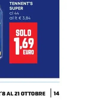 Birra Tennent’s Super