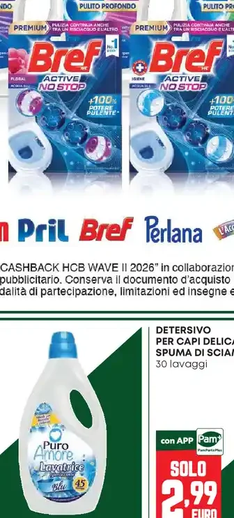 Detergente WC Bref Blue Activ