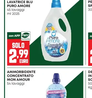Detersivo lavatrice Puro Amore Blu