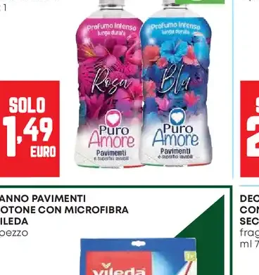 Detergente pavimenti Puro Amore