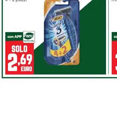 Rasoio 3 Comfort Bic