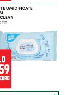 Salviette umidificate Milleusi Fresh&Clean