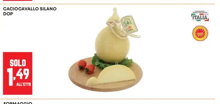 Caciocavallo silano DOP