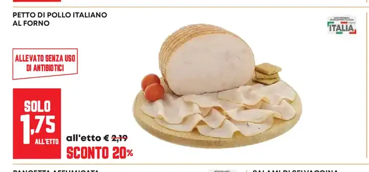 Petto di pollo italiano al forno