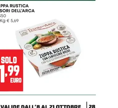 Zuppa rustica Tesori dell'Arca