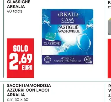 Pastiglie lavastoviglie classiche