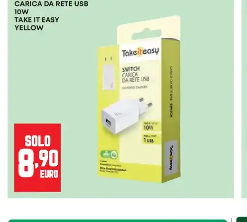 Switch carica da rete USB