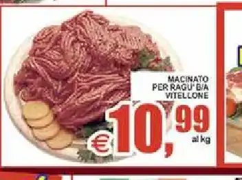 Macinato per ragù B/A vitellone