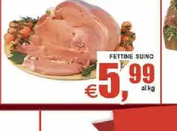 Fettine suino