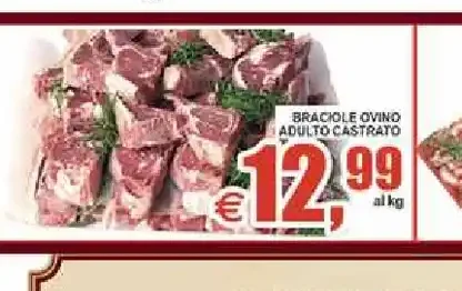 Braciole bovino adulto castrato