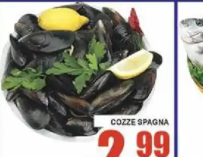 Cozze Spagna