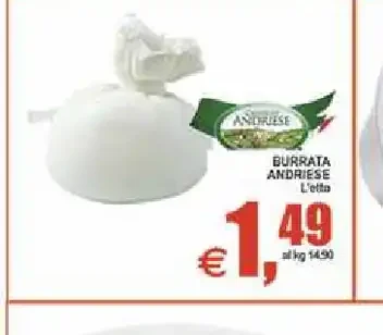 Burrata andriese