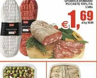 Clai salame spianata romana