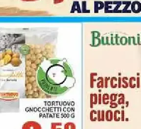 Gnocchetti con patate Tortovuo