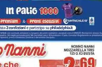 Mozzarella tris Nonno Nanni