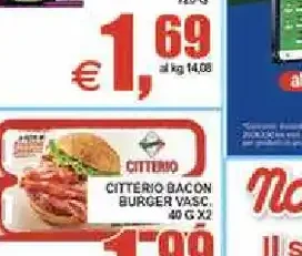 Burger bacon Citterio