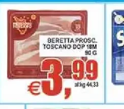 Beretta Prosciutto Toscano DOP