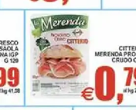 Merenda Prosciutto Cotto